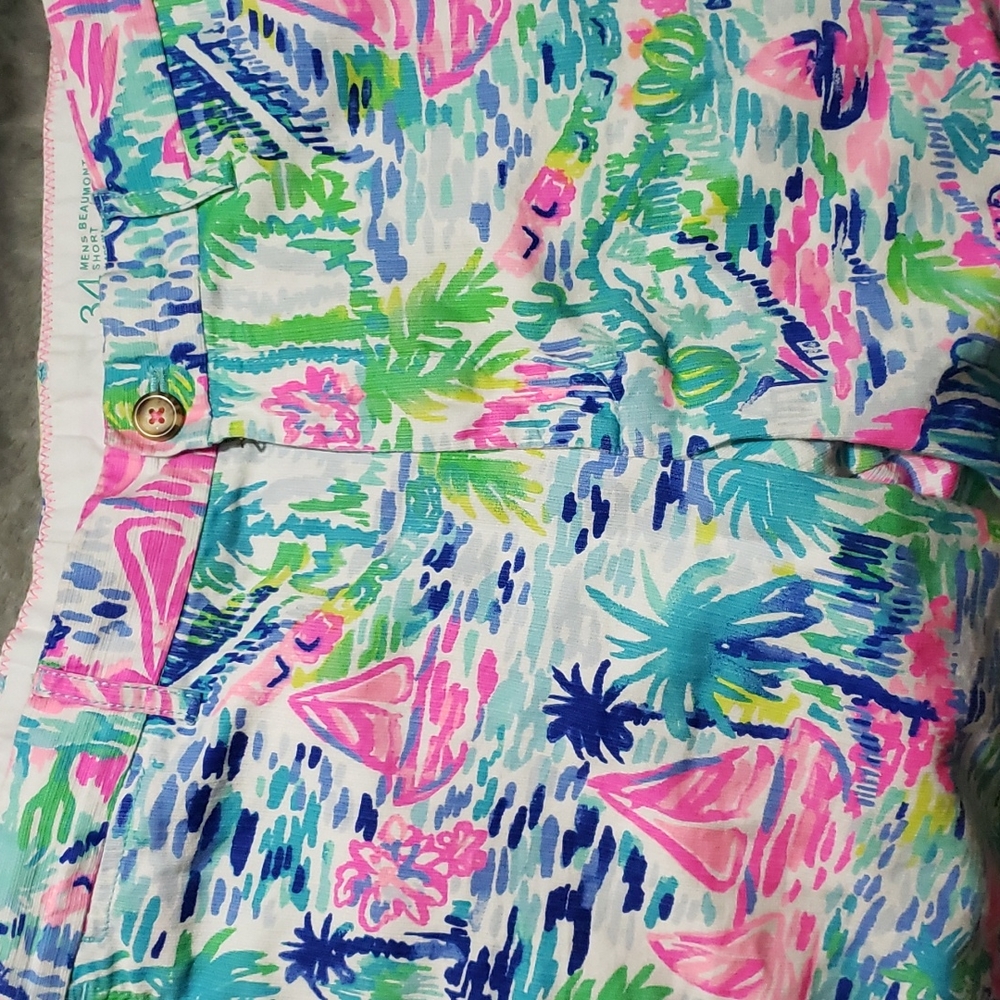 Lilly Pulitzer sz 34 mens shorts